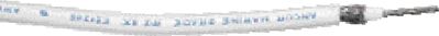 Coaxial Cable, RG 58CU, White – 100ft