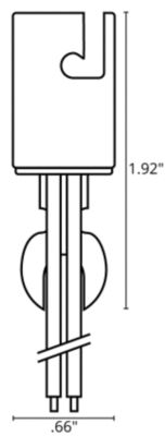 Bulb Socket – Double Contact Bayonet with Leads