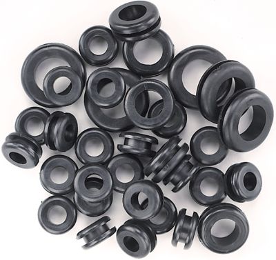 Vinyl, Grommets, 1/4″-3/4″ Assortment, 45pc