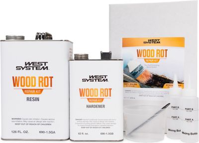 West System C69015G  Wood Rot Repair Kit, 1.5 gal.