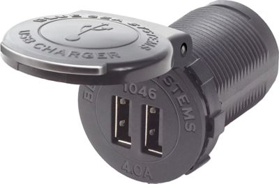48VDC Dual USB 4A ScktMnt