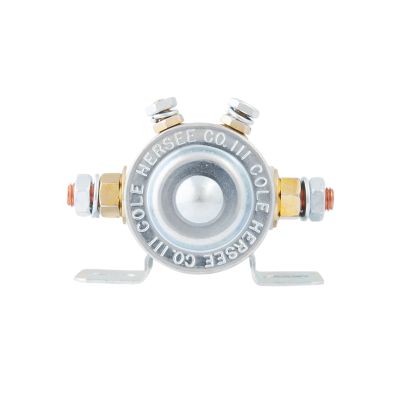 Cole Hersee Grounded Intermittent Solenoid with metal terminals and mounting brackets, designed for ignition systems.
