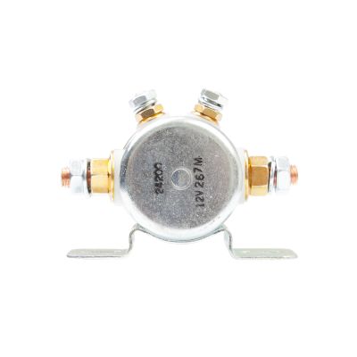 Cole Hersee latching solenoid, SPST, showcasing terminals and metallic body, ideal for 12V applications.