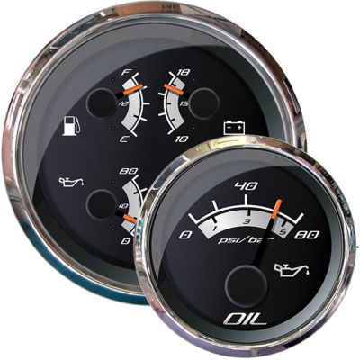 PLATINUM TRIM GAUGE YAM/MERC