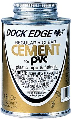 GLUE 125ML.PVC SOLVENT-CLEAR PMG