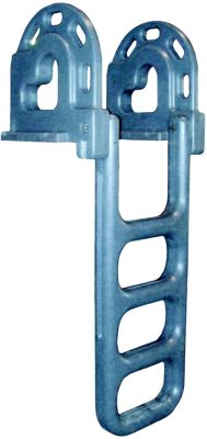 ROTO LADDER 4-STEP 4 STEP POLY LADDER, FLIP UP, G REPLACES P/N 686-2064F