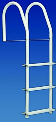 DOCK LADDER 3 STEP W/HDWE WHT REPLACES P/N 686-2103F