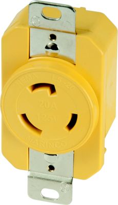 Locking Receptacle, 20A 125V