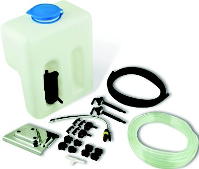 Complete Windshield Washer Kit for Deluxe Arms