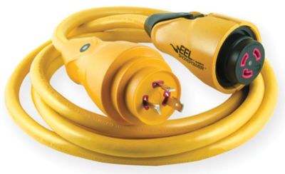 EEL Cordset, 30A 125V, 12′, Yellow