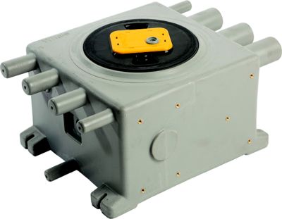 TANK-GRAY WASTE 12V-24V 8L W/INTEGRATED INTELLIGENT CONTR