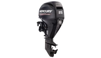 25 ELPT Black FourStroke Mercury engine