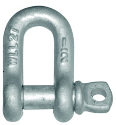 GALV SHACKLE CHAIN RATED 1/4RA PMG