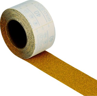 3M 02767 Hookit™ Gold Sheet Roll , 40D, 2-3/4 in x 8.7 yd, 5/Case