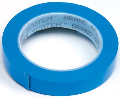 #471 BLUE PLASTIC TAPE 1/4 .