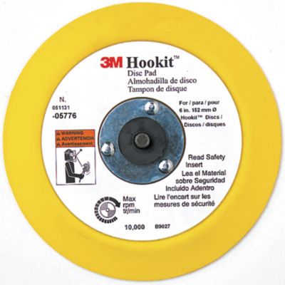 6IN HOOKIT DISC PAD