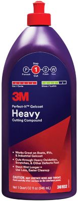 GELCOAT HEAVY CUT COMPND QT