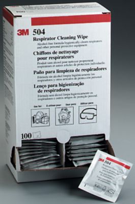 RESP CLEANING WIPES 100/BX