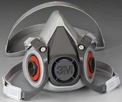 3M 6300 Large 6000 Series Facepiece Respirator Half Mask