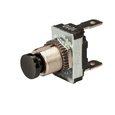 Momentary Push Button Switches - SPST, Push Terminal | Del City