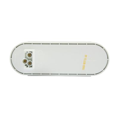 Oval LED stop, tail, and turn light with 22 diodes, featuring a sleek design and durable construction for vehicle use.