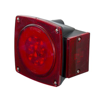 Red Optronics STL108RB combination tail light with 25 diodes for passenger side, featuring a durable, reflective design.