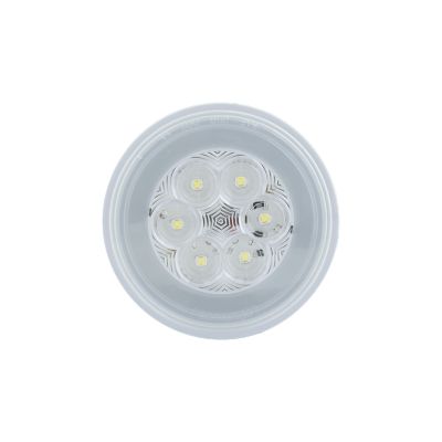 LED back-up light with 21 diodes, circular design.