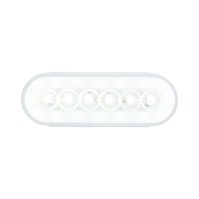 LED back-up light with 22 diodes in a sleek, oval design, perfect for enhancing vehicle visibility and safety.