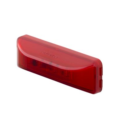 Red Optronics Thinline Marker/Clearance Light with 10 diodes, designed for vehicle safety and visibility.