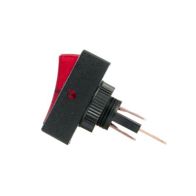 Illuminated Full Face Rectangular, Round Hole Rocker Switches - SPST ...