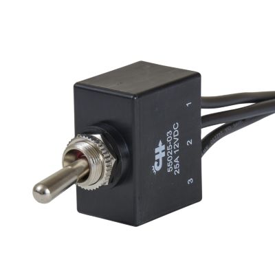Cole Hersee 55025-03, Sealed Toggle Switch, SPDT ON-ON, 3 Wire