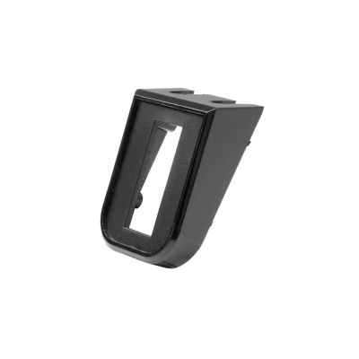 Modular switch panel with a sleek design, featuring a modern rectangular hole for streamlined functionality.