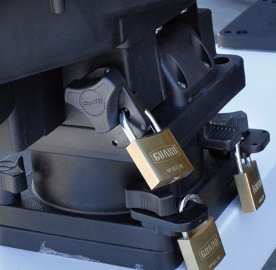 DOWNRIGGER 3 PIECE LOCK SET