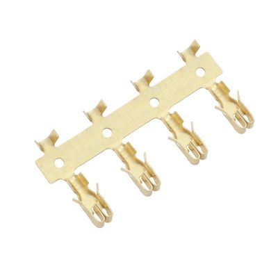 4-Way terminal strip for ATC/ATO fuse block, featuring a metallic design with connector slots.