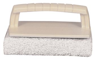 SCRUB PAD W-HANDLE FINE WHITE
