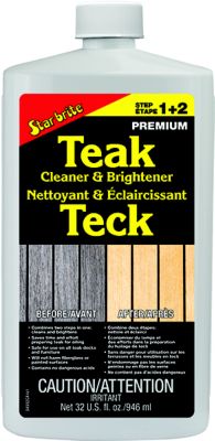 TEAK CLEANER   BRIGHTENER 32OZ NOT FOR RESALE IN US