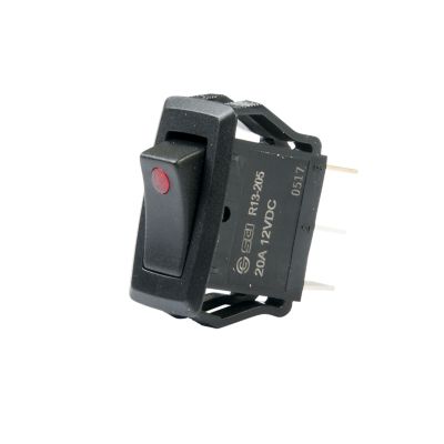 thumbnail image 2 of CES RSALED-10PK – 10x Amber LED Rocker Switches, SPST On/Off, 12V DC, 16A 2 of 4