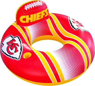 KC CHIEFS – DELUXE POOL FLOAT SOLD IN FULL CASE PACK ONLY