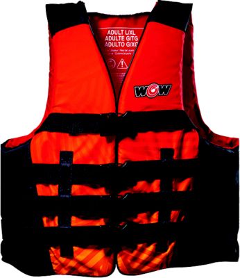 POLYESTER LIFE VEST S/M RED