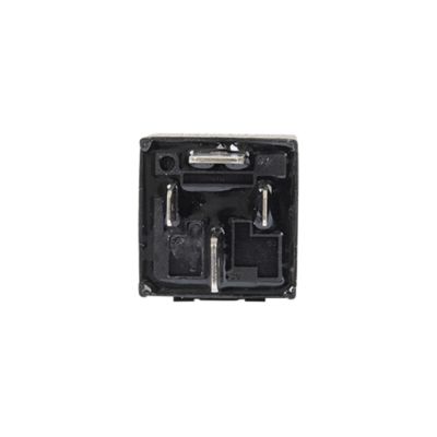 NO Picker Relay, 80 Amp, black casing, front view with visible metal connectors. Ideal for high-power electrical applications.