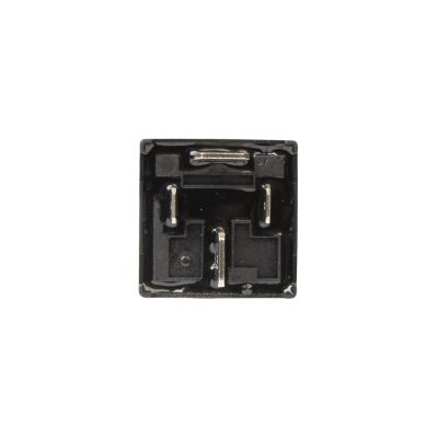 Square black NO Picker Relay with metal contacts, designed for high-current applications.
