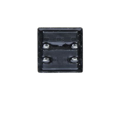 Song Chuan ISO 280 Flux Tight Relay with 12V DC resistor, featuring compact black design and visible terminal connections.