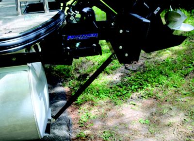 PONTOON KICKER BRACKET KIT