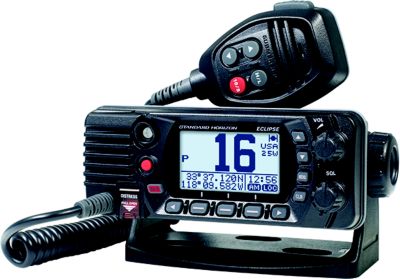 VHF 25W BLACK FIXED MOUNT 3 YEAR WATERPROOF WARRANTY