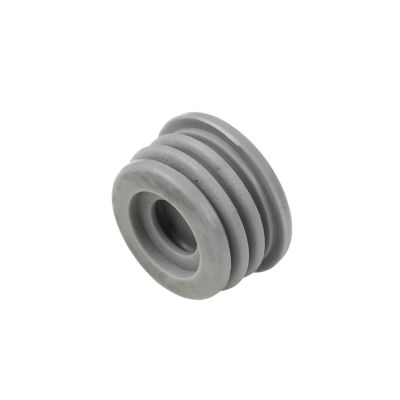 Gray Littelfuse LTX Series MEGA Cable Seal with multiple ridges, designed for P2, P3, P5, and P6 applications.
