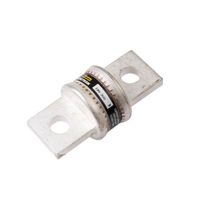 Silver Class T fuse for Blue Sea Systems, featuring a durable design and black label detailing, rated at 300 amps.