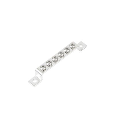 Blue Sea Systems 2306-BSS, Common BusBar, 6 Gang, featuring durable screws for efficient electrical connections.