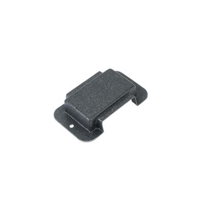 Durable black busbar cover for electrical connections, compatible with Blue Sea Systems 80522, featuring a sleek design.