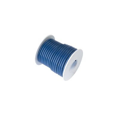 Blue 14 gauge primary wire on spool, ideal for electrical projects, automotive, and general wiring applications.