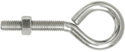 PAPCO EYE BOLT W/NUT S/S 3/16X EACH